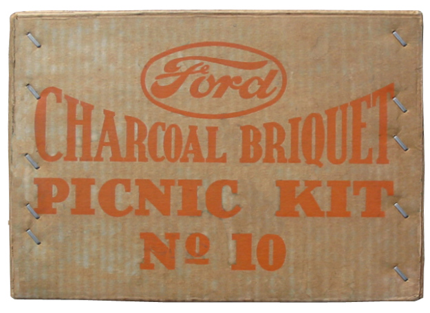Ford Charcoal Briquet Box