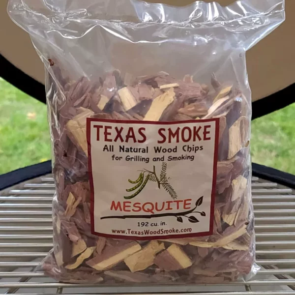 Mesquite flavored smoking chips. Texas Smoke: All Natural Wood Chips for Grilling and Smoking