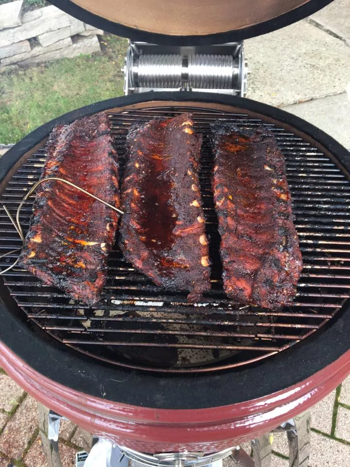 Grilling Ribs