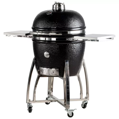 Saffire 23 Inch Platinum Kamado Grill -- Onyx Black