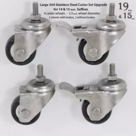 304 Stainless Steel Caster Set