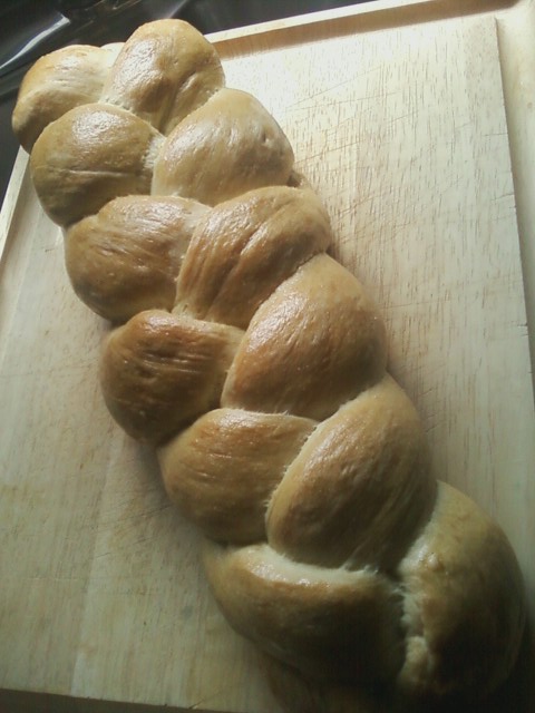 braided holiday bread