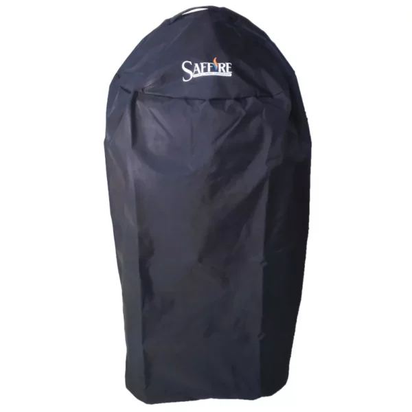 Saffire's grill covers are made with heavy duty UV resistant vinyl, and designed with a patented ventilation system