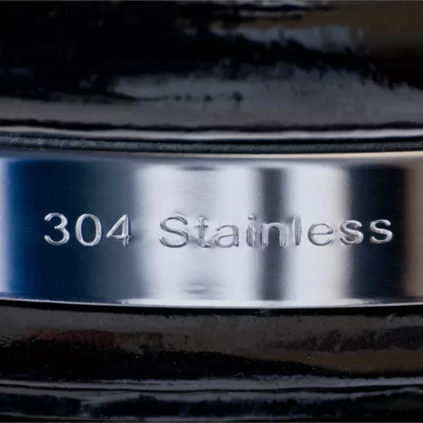 A 304 stainless-steel grill band