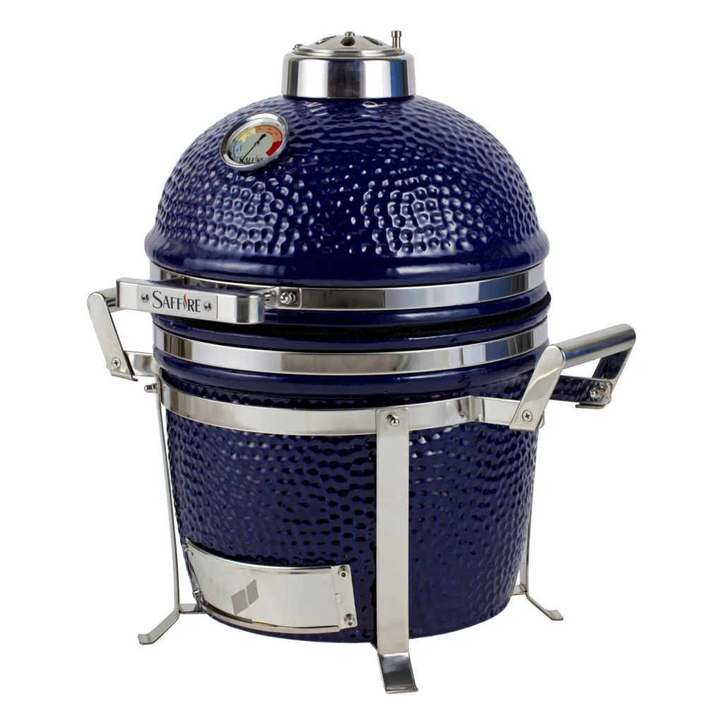 A 13 inch, Platinum class, Sapphire Blue grill from Saffire