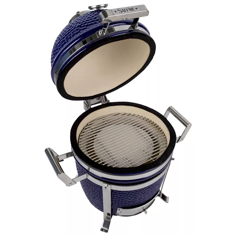 en milliard stout slange Saffire Portable Kamado – Small Ceramic Grill and Smoker - Saffire Grills