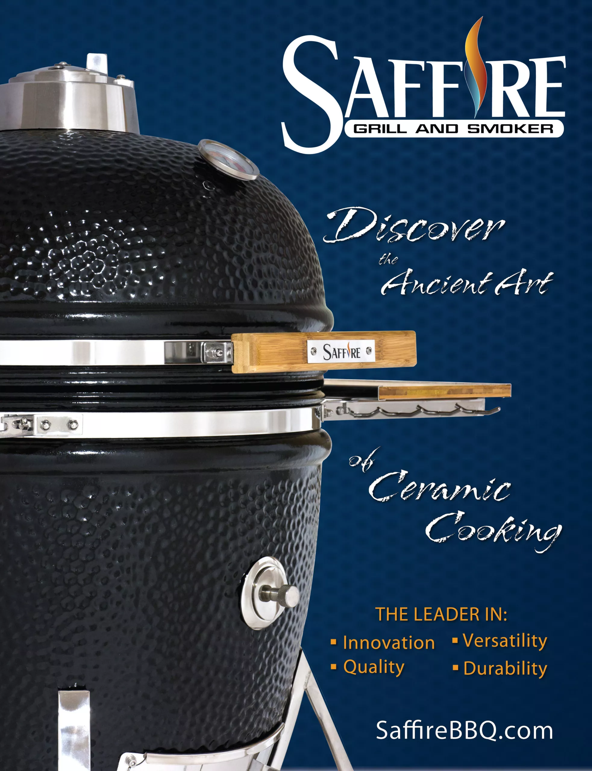 Read more about the article Saffire Kamado Grill – Discover the Ancient Art of Kamado Cooking