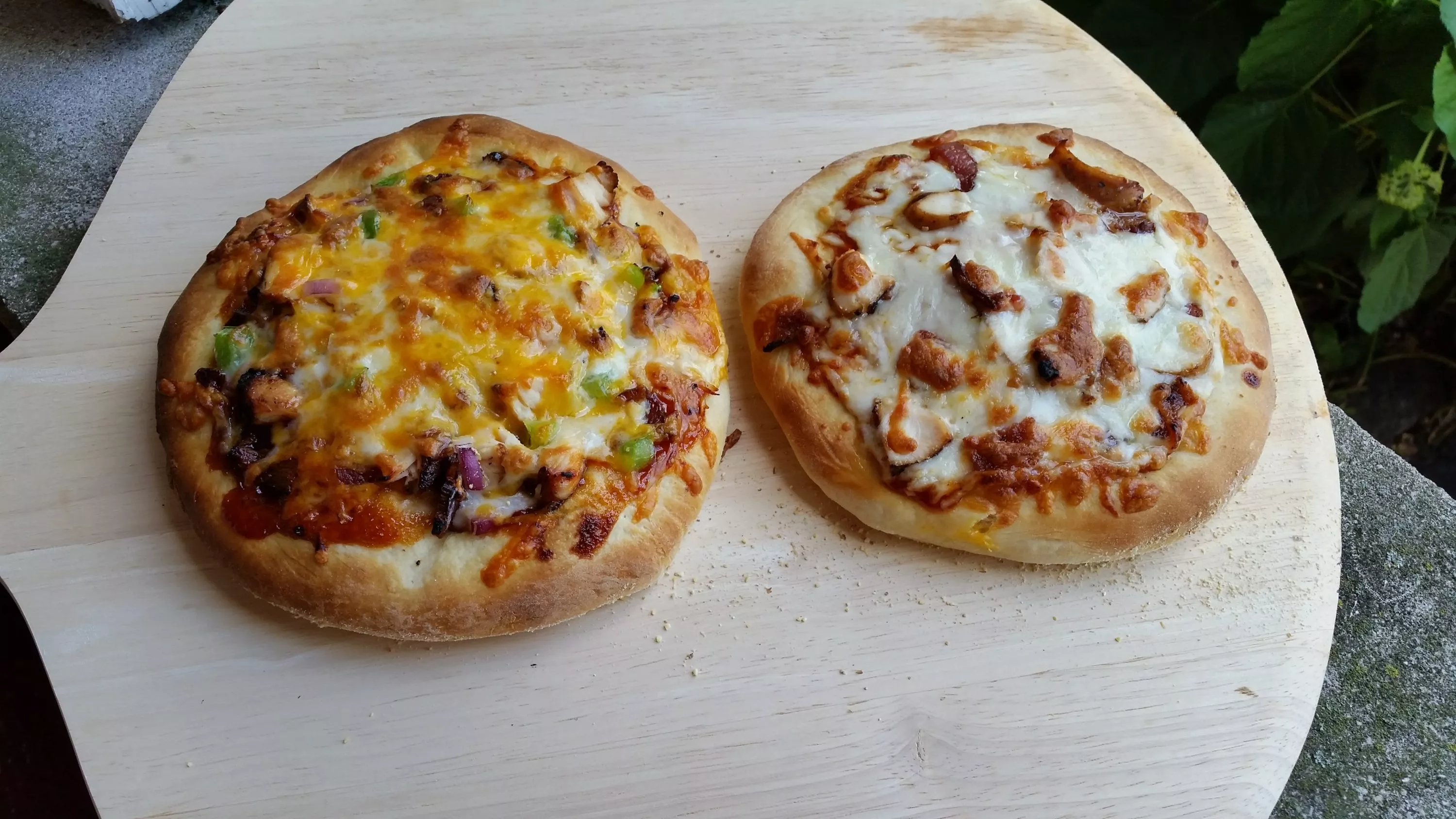 Personal-Size, Grilled, Homemade Pizzas