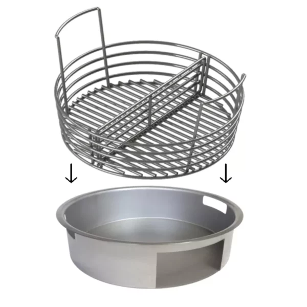 ash pan and charcoal basket