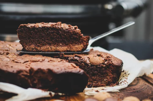 Brownies Made On A Kamado Grill
