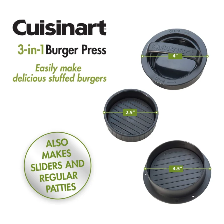 Burger Press Home Made Stuffed Burgers