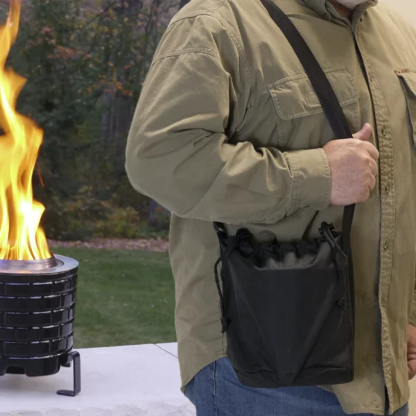 carry with fire pit bag scenic