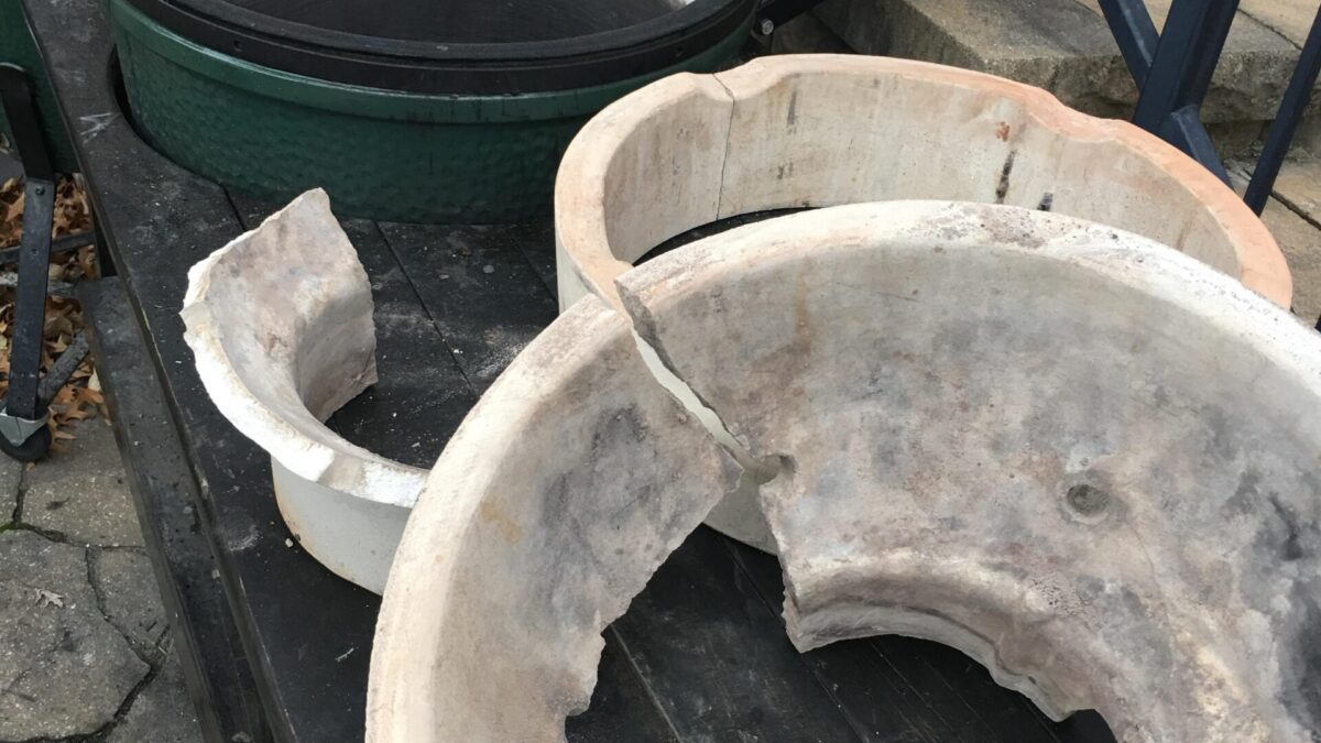 Grills breaking down after use