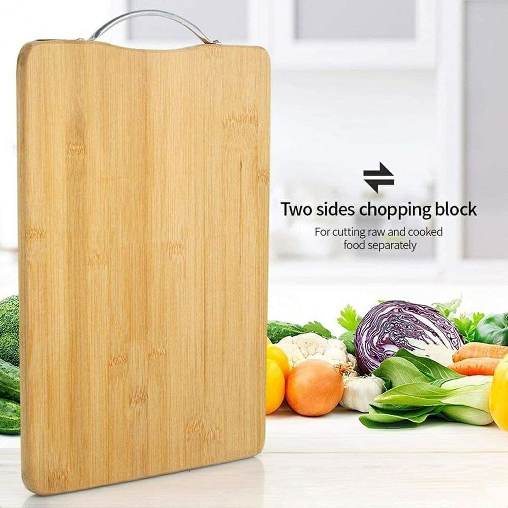 Medium Cutting Board with Handle 2 Medium Cutting Board With Vegetables Sq