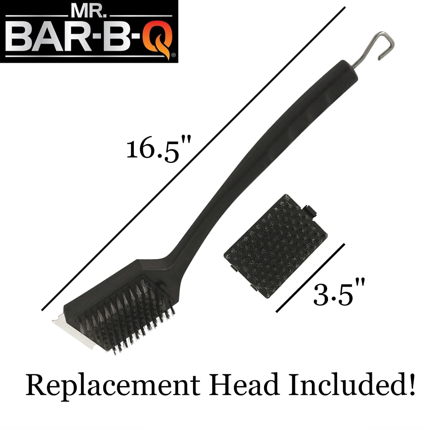 Mr. Bar-B-Q stainless steel grill brush