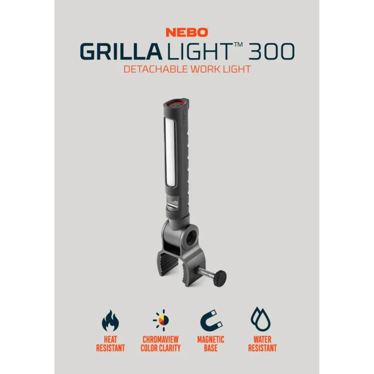 Nebo 300 Lumen Grill Light Water Resistant