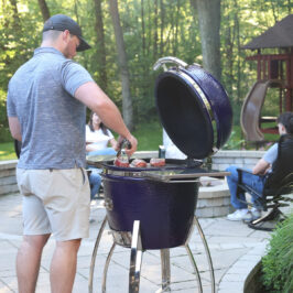 Saffire Platinum Kamado – Large Ceramic Grill and Smoker - Saffire