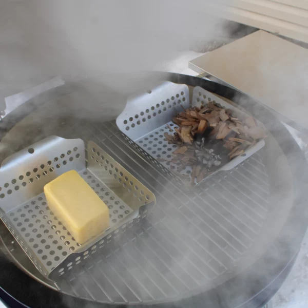 Smoking Sharp Cheddar Cheese In A Kamado Grill